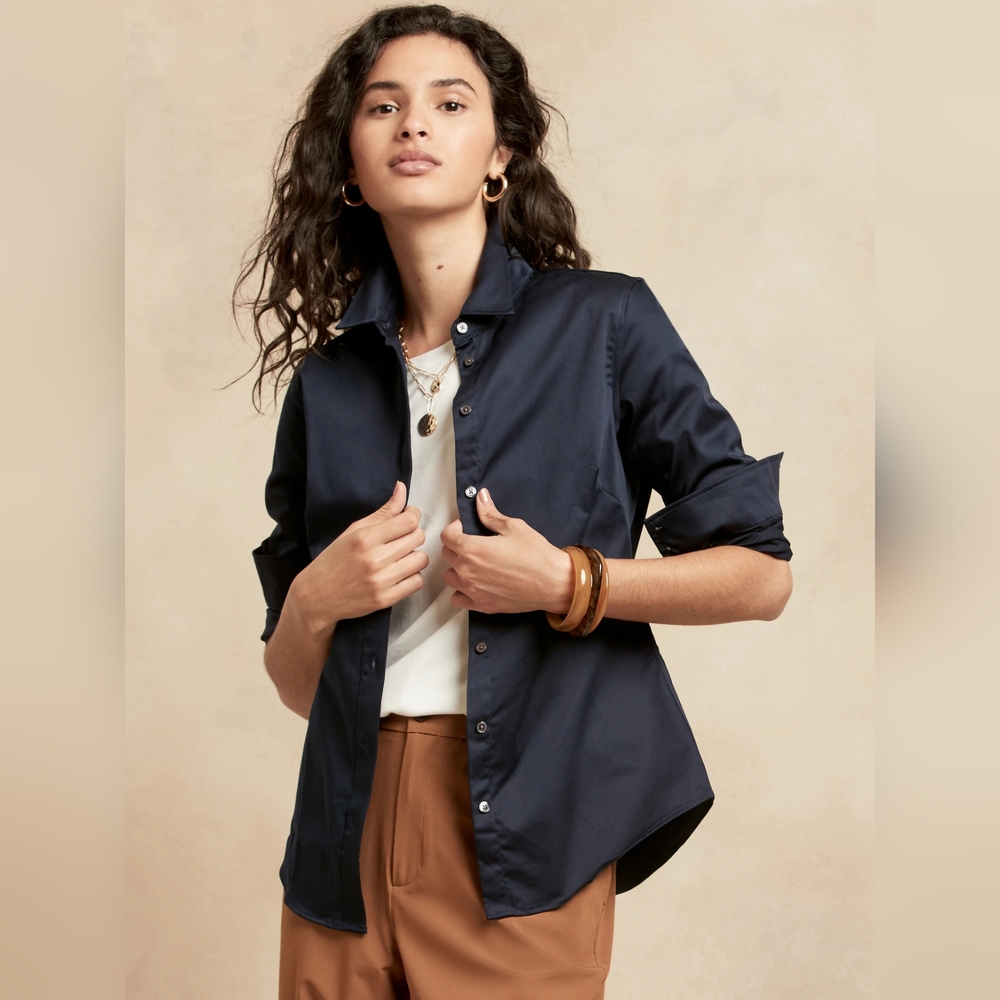 Banana Republic tailored button-down shirt